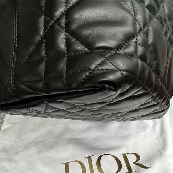 DIOR MEDIUM BLACK TOUJOURS BAG - Picture 10 of 13